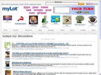 This is the photo of mylot discussions - This seems that discussions which are in mylot