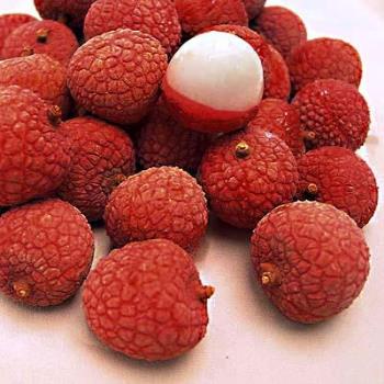 Lychee - The divine fruit which I can devour any number.