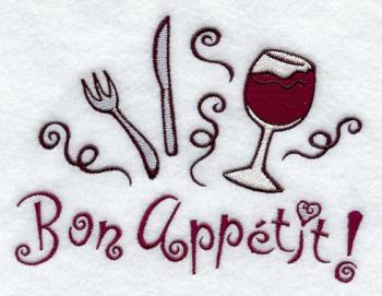 Bon Apitit - One must be blessed to be hungry and to be served the food he likes.