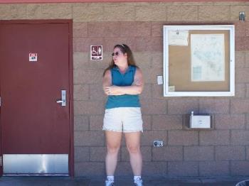 Rest area in the middle of nowhere - Stopping on the Extraterrestrial Highway