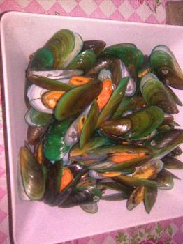 Mussels soup - Mussels soup are delicious