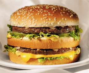 Big Mac - On sale now Buy meal get one for 69 cents...
I was hungry for one... 