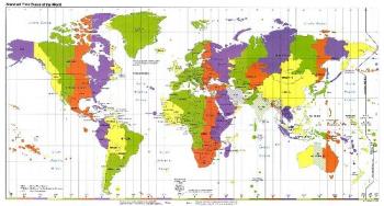 Time Zones - The World Time Zones