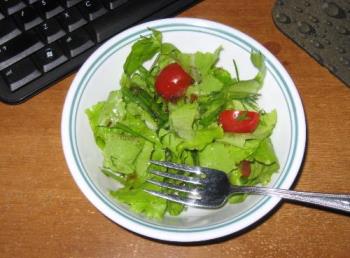 Salad - Ahhh homegrown and soooo tasty