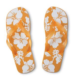 flip flops - assorted colors of flip flops