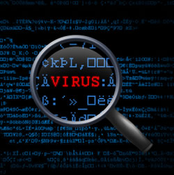 computer virus - Virus attacks computers...