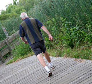 Walk Slow and Long to Help Your Heart Recover - Set your own pace: Heart patients who take long, slow walks improve their health.
05-18-09 RODALE NEWS, EMMAUS, PA—A new study involving heart patients found that by walking longer distances, more slowly and more frequently than is usually prescribed in cardiac rehab, people with heart problems can make more significant strides toward recovery than even their cardiologists might anticipate.

