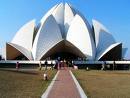 Lotus temple, New Delhi - Lotus temple in New Delhi is one of the most visited place.