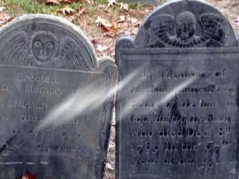 Salem Tombstone Ghosts - Salem is a city in Essex County, Massachusetts, United States. The Salem witch trials, which began in 1692 , resulted in the execution of 20 people and the imprisonment of between 175 and 200 others. Many say it is their ghost haunting the quiet town. Restless ghost seeking revenge for crimes that they were not guilty of.