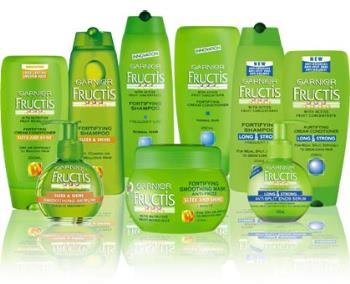 shampoos and conditioners - mostly i prefer the products of garnier as these really helped me a lot..