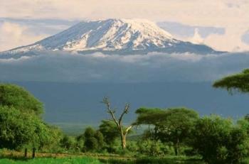 Kilimanjaro at day break - I took this on my third trip down the Kilimanjaro.. it&#039;s beautiful!