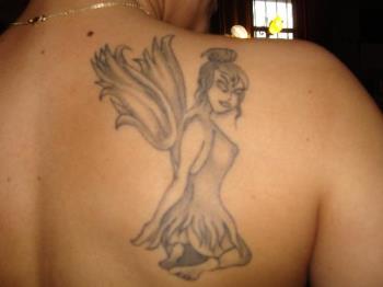 My First Tattoo - My first tattoo of a Puerto Rican/ Dominican Fairy/ TinkerBell