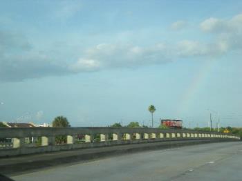 Rainbow - Beautiful rainbow my husband and I saw on our honeymoon - in Florida!