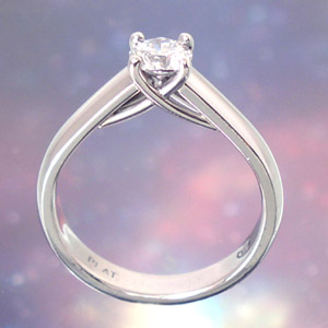 engagement ring - a way to a woman&#039;s heart