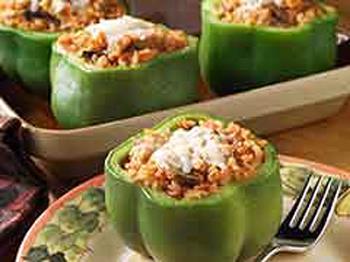 Stuffed Peppers - stuffed pappers there good