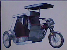tricycle in the philippines - one of the main transportations used here in the philippines