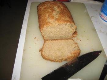 Tasty - Homemade Zuchinni bread sliced.