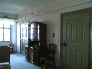 Mozart's Residence in Salzburg - Mozart's residence in Salzburg. It shows
part of the furniture that are still kept 
there.
