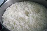 Rice - This is a picture of Rice in a pot. 