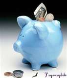 Save that MONEY! - Piggy Bank full of money