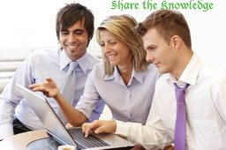 Sharing knowledge - Share the knowledge