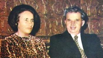 Elena and Nicolae Ceausescu - Nicolae Ceausescu, the former communist leader of Romania alongside his wife, Elena