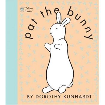 pat the bunny - the cover of the "pat the bunny" book. Who does't remember this from childhood?