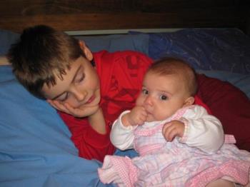 my kids - apicture of my 2 wonderful kids my angels (but not at 3 in the morning)