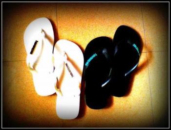 my havs - These are some of my flip flops from Havaianas.