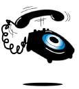 Landline phone - Cartoon landline phone