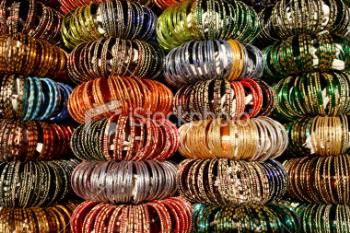 glass bangles - Glass bangles that can be worn on hands.