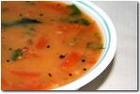 rasam a food item - The image of rasam made in India and good for health.