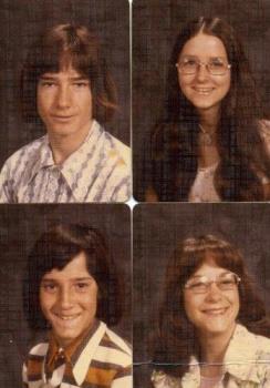 Dawn and sibs - Dawn and siblings circa 1976