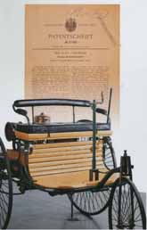 First Mercedes Benz - Three wheeled Mercedes Benz, the first car invented in Germany
