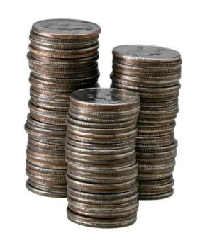 coins - stack of coins
