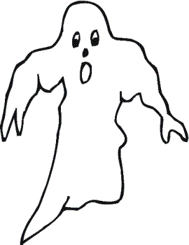 a ghost - it is just an optical illusion instead of a ghost.