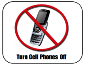 turn off the cell phone - Cellphone has been a part of our daily life. Turning off my cellphone means that I will be disconnected from the world, which is an unimaginable thing for me. 