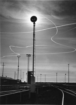 contrails - a vintage contrail photo from 1945 contrails - a vintage contrail photo from 1945