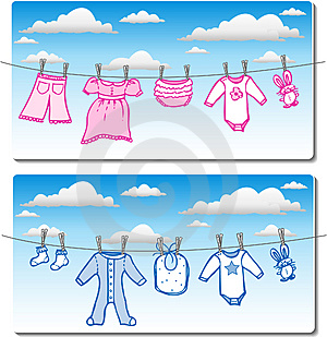 clothes on the line - Everytime when I see a line of washed clothes hanging on the line, I will feel happy because I regard it as a great achievement!