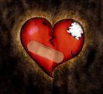 heart - broken heart, pain and hatred