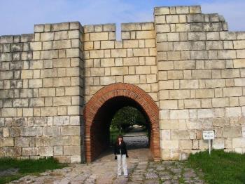 Pliska fortress - The Pliska fortress is near Pliska town. It&#039;s built in the 8th century and at these days there are only the fortress groans remaining.