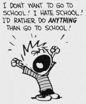 students don&#039;t like school - At first, some people don&#039;t like school because they think it is useless to learn the outdated knowledge for it is helpless to their future and career. Besides, apart from study, there are many more interesting ways to enjoy a better college life, such as playing games, surfing the Internet and watching TV, then, study is losing its attarction to students.