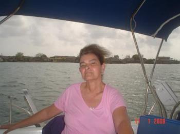 Sailing to Kunayala - This picture was taken when we were going to Kunayala, a paradise in Panamá.
