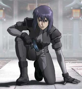 Major Motoko Kusanagi - from Ghost in the Shell