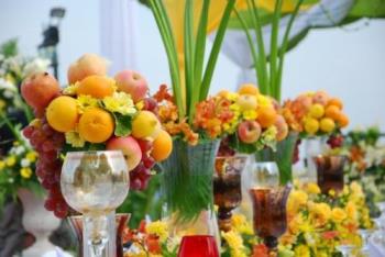 fruits - fruits can be made into decorations on table settings
