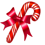 Candy Cane - Candy Cane -stick of sugar