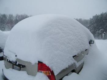 My SUV - Don&#039;t think I&#039;ll be driving anywhere today.
