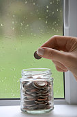 saving money - saving for the rainy days