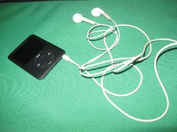 iPod - I listen to my iPod when I am in a long queue