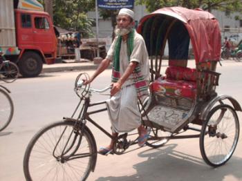 Rickshaw of Dhaka  - Dhaka is capital of Bangladesh has more than 500,000 rickshaw in the city